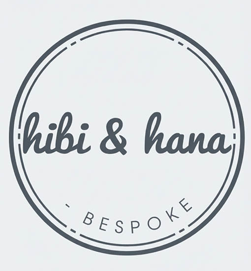 hibi & hana bespoke logo